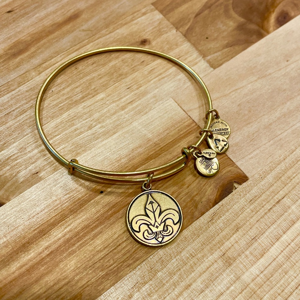 Alex & Ani gold tone bracelet